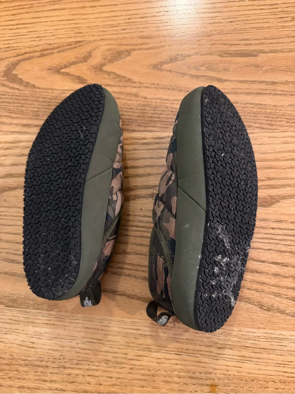 The North Face quilted camo